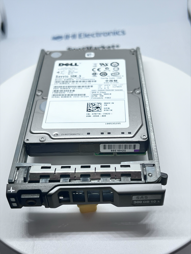 Unidad de disco duro Dell 0T871K T871K 300 GB 10K 6 Gbps 2,5" SAS con carrito - Imagen 2 de 3