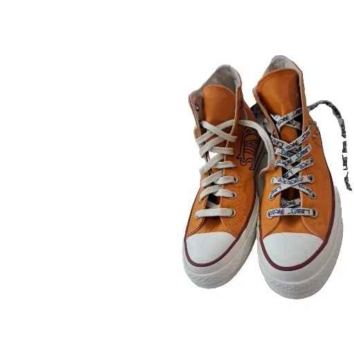 CHUCKS CONVERSE NARANJA Talla 11 W Hombre 9 Foto 2 de 4
