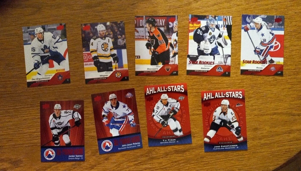 2022-23 Upper Deck AHL Hockey Base Singles & Inserts - Create Own Lot - Image 4 of 4