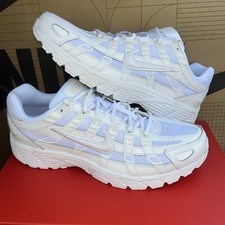 NEW Nike P-6000 Triple All White Platinum Tin...