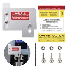 Generator Interlock-Kit for Eaton-Cutler-Hammer Panel - Fit 1-1/2" Space on Main