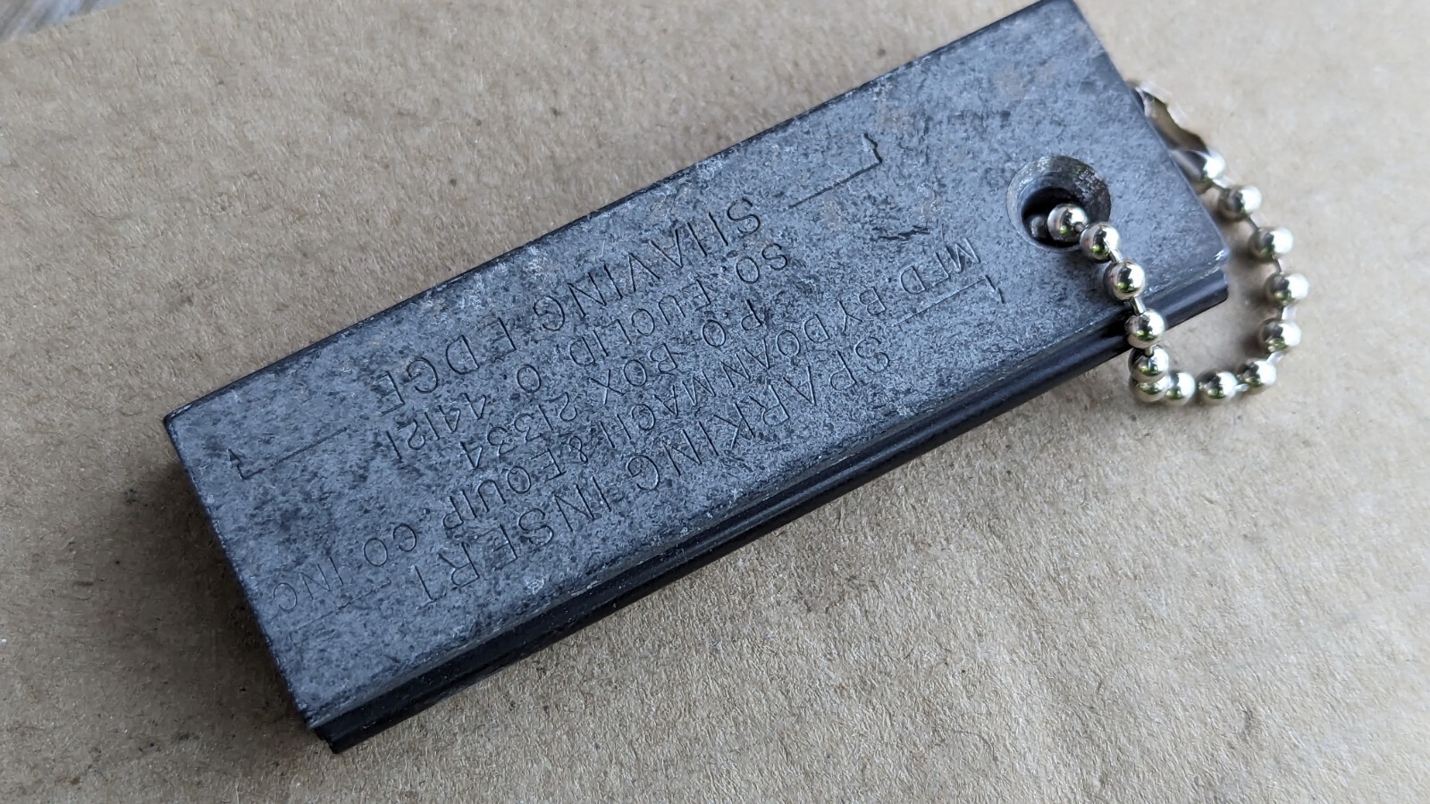 1 VINTAGE US Military Magnesium Fire Starter UNUSED PREOWNED NSN 1680