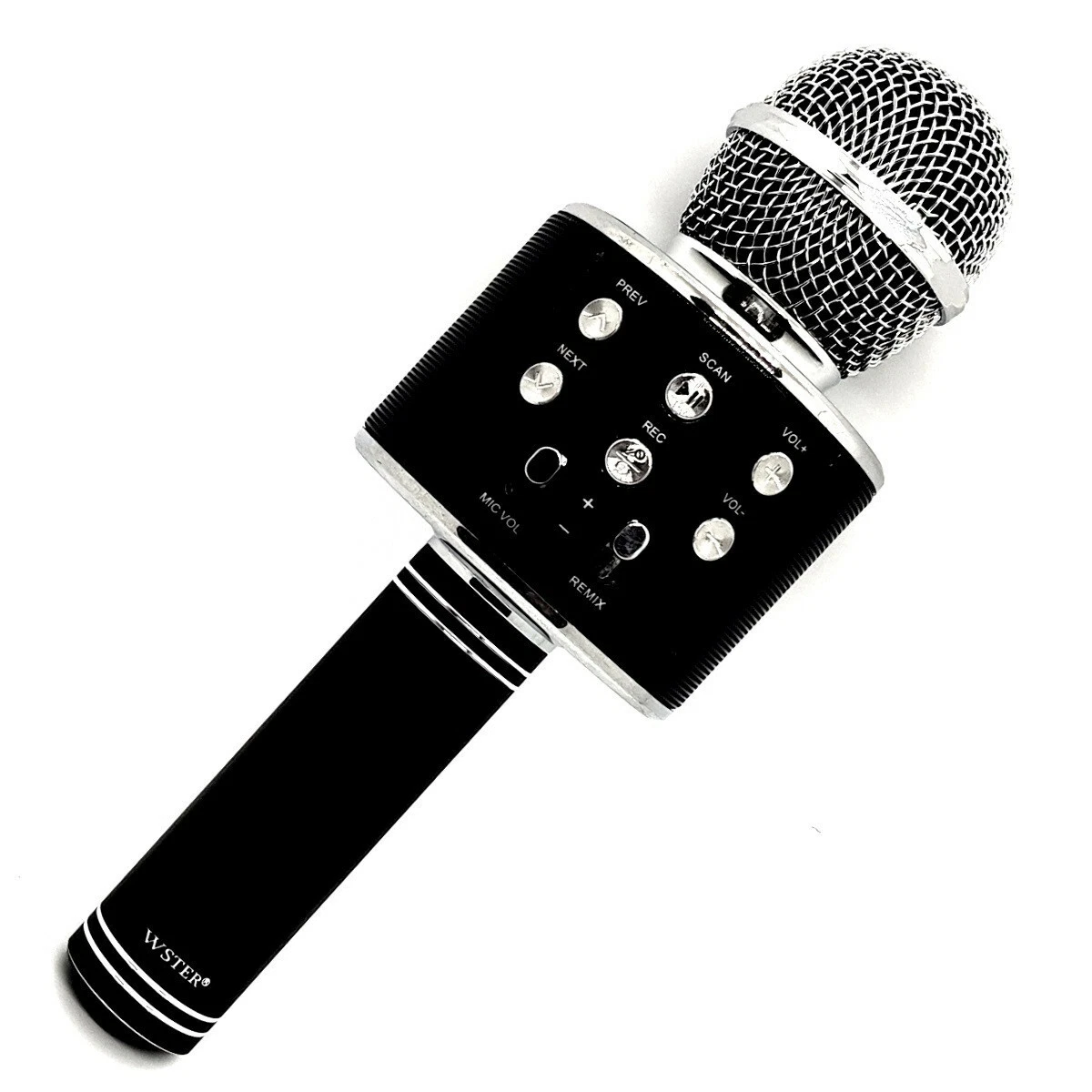 Micro Amplifié pour Karaoke Avec Lecteur MP3, Radio, Bluetooth, USB