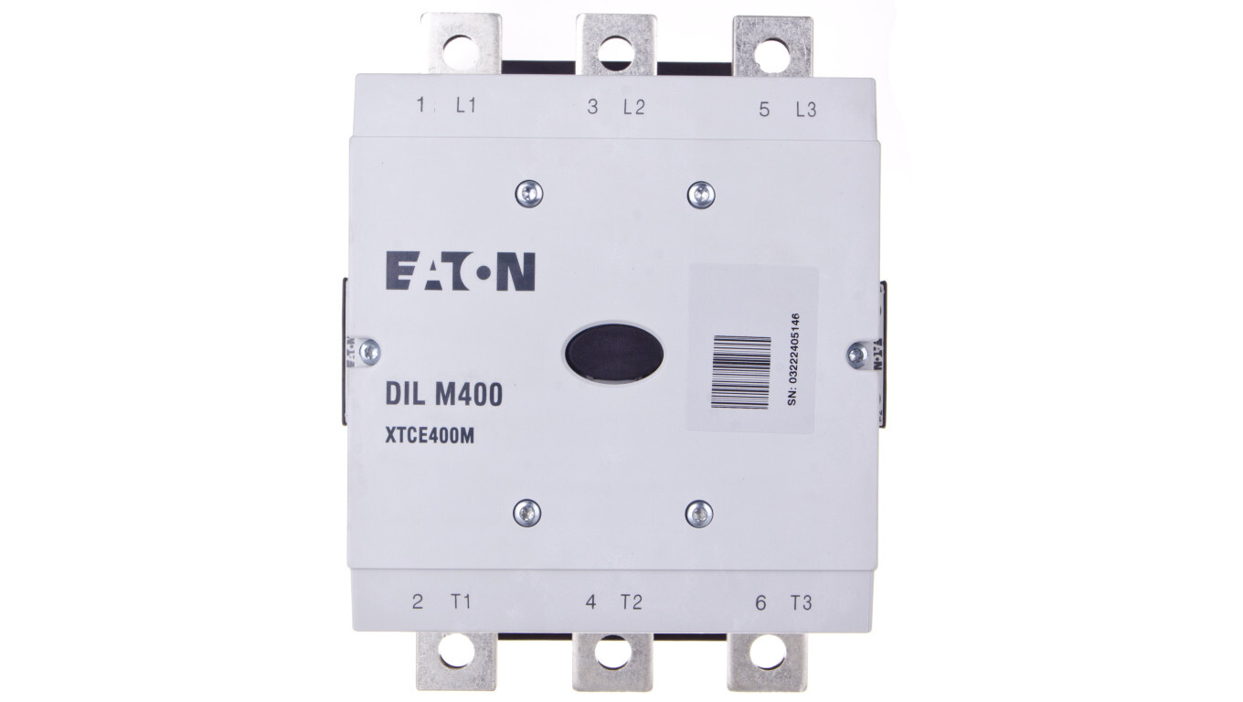 Power contactor 400A 3P 110-250V AC/DC 2Z 2R DILM400/22(RA250) 208209 /T2UK