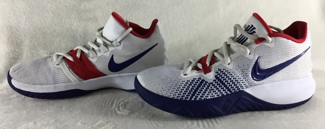 kyrie flytrap white blue red