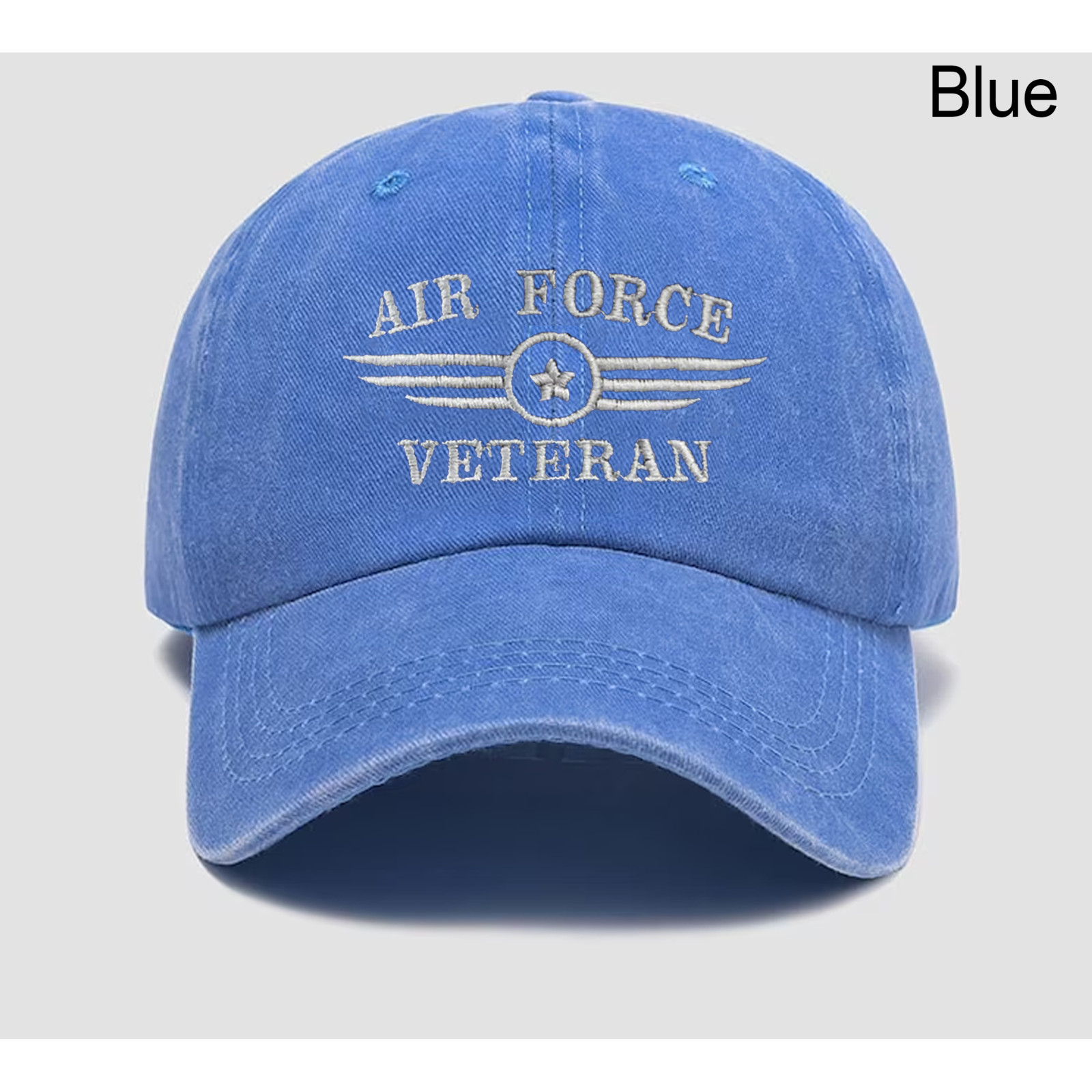 Air Force Veteran Embroidered Hat, Funny Baseball Cap, Veteran Cap