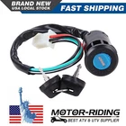 4 Pin Ignition Key Switch Set for 50cc 70cc 90cc 110cc 125cc 150cc 250cc ATV