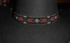 Western Decor Cowboy/Cowgirl Beaded HAT BAND MADE IN THE USA