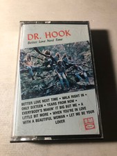 Dr. Hook - Better Love Next Time 1985 Music Cassette Capitol Records 4XL-9216