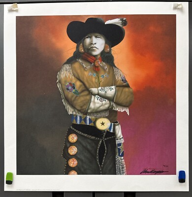 J. D. Challenger, New Rules, Native American Fine Art, Lithograph