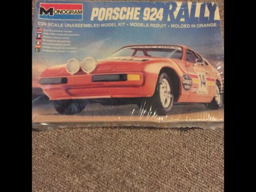 Monogram Porsche 924 Rally 1/24 Scale Model Kit - Afbeelding 1 van 2