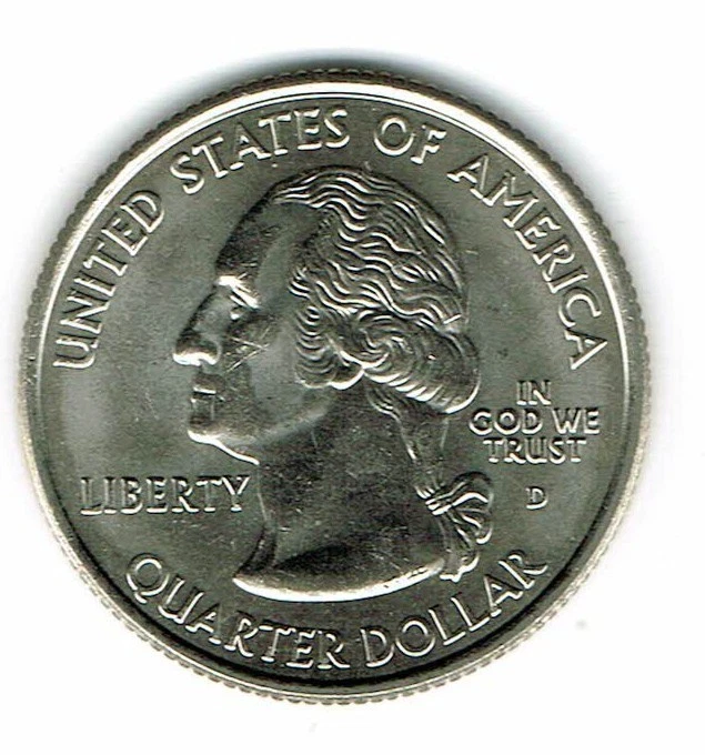 2002-D Denver Brilliant Uncirculated Mississippi 20TH State Quarter Coin! - Image 2 of 2