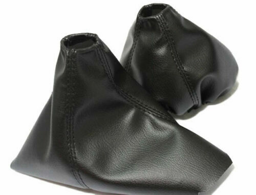 Fits 05-13 Corvette C6 Real Leather Automatic Shift & EBrake Boot SET ...