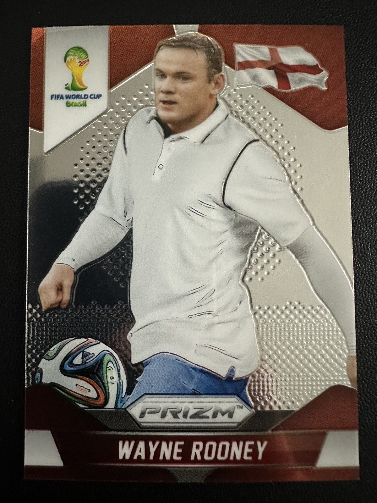 2014 Panini Prizm World Cup - #142 Wayne Rooney, England