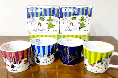 Moomin Mug Tea Cup Limited Edition Sold at ONLY KFC Japan Complete