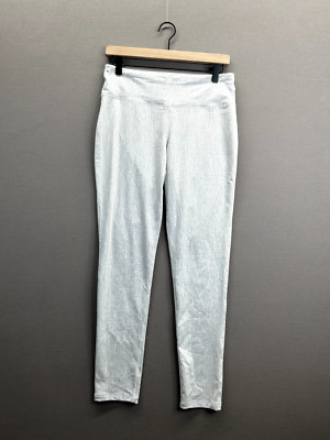 Vicinity Womens Gray Leggings Elastic Waist Pull On Size Medium