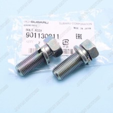Genuine Subaru Impreza Disc Brake Caliper Bracket Mount Bolts Set 901130011 – X2