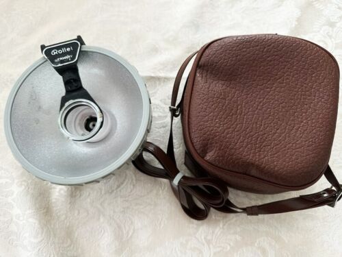 Rollei Rolleiflash, adjustable bayonet arm, zippered bag and neckstrap - Picture 1 of 4