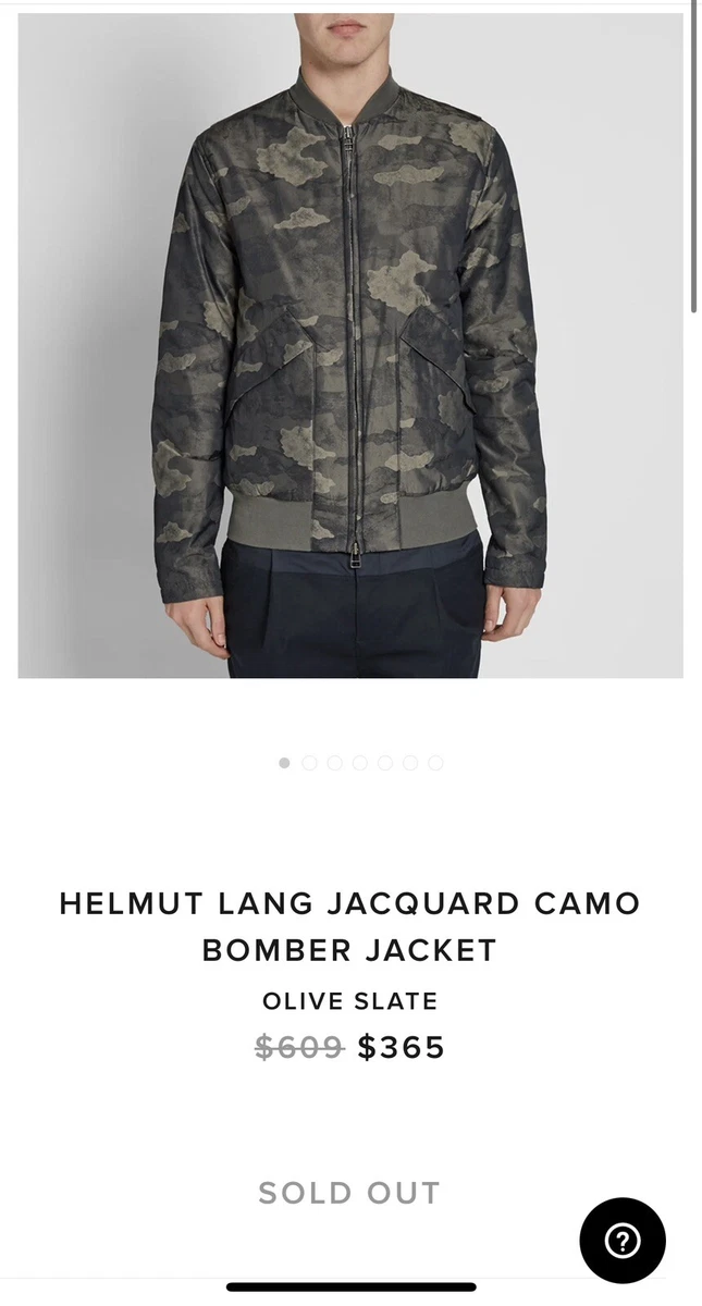 Helmut lang high collar deals bomber