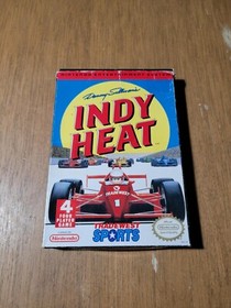Danny Sullivan's Indy Heat - Nintendo NES *With Box* *No Manual* *Tested*