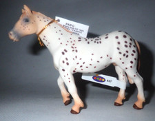 Papo Appaloosa Stallion Horse Red Roan Spotted NEW Figure