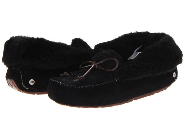 ugg alena slipper black