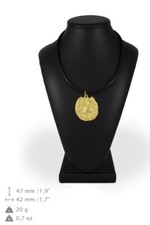 Chow Chow - Gold-plated Necklace with the Image of a Dog Art Dog