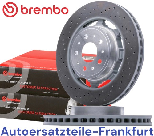 2x BREMBO Bremsscheiben VORNE MASERATI GRAN TURISMO / GRANCABRIO QUATTROPORTE V  - Bild 1 von 5