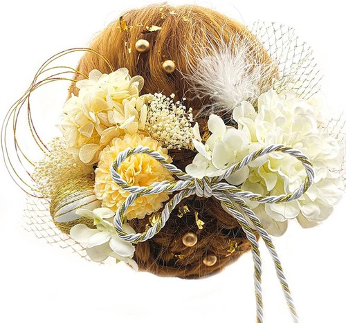 dried flowers, hair ornaments, artificial flower, hair accessories