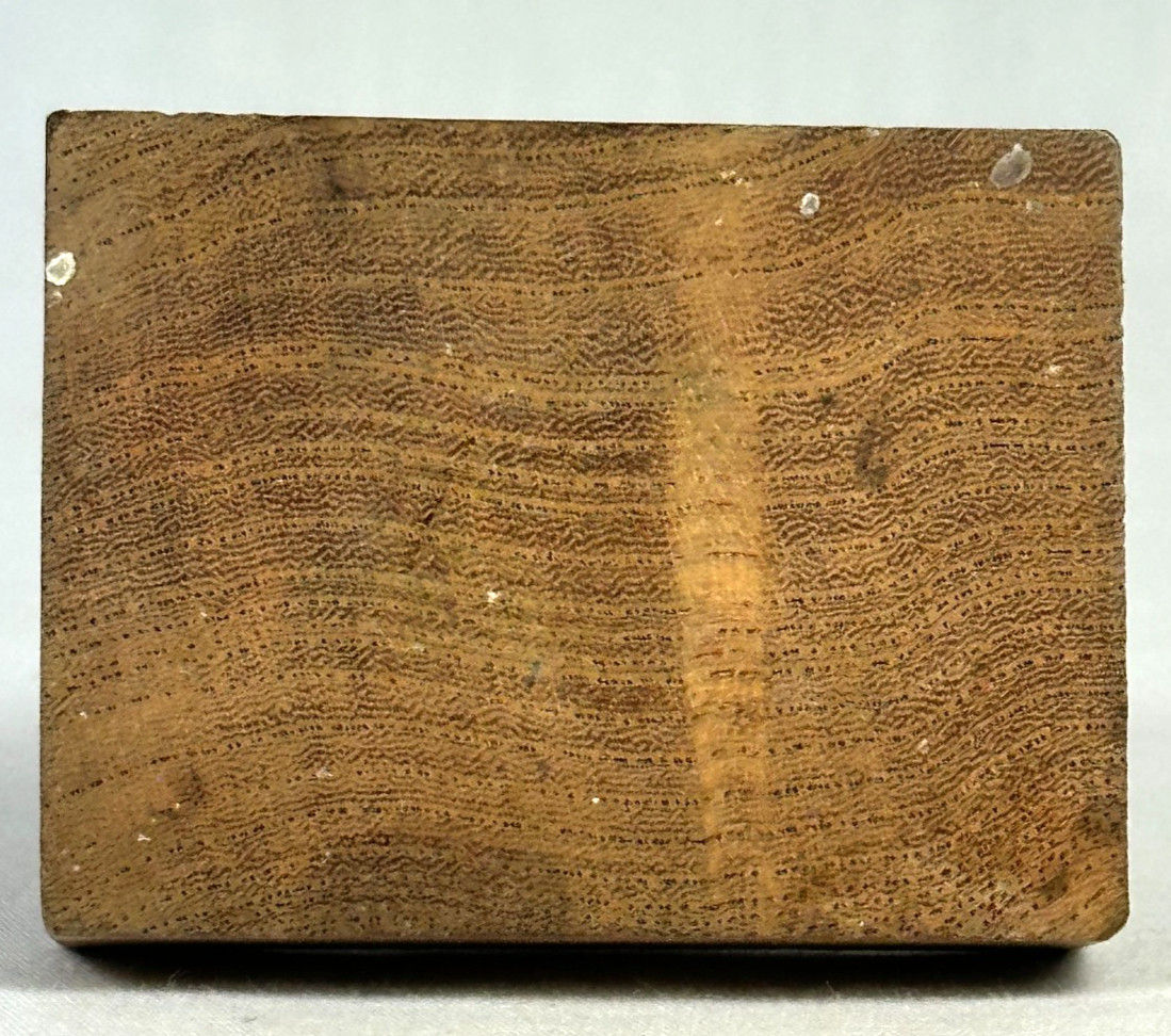 Japanese Mulberry Wood Inari Fox Carving Hoju Jewel Folk Art Statue Bekoning