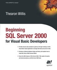 Beginning SQL Server 2000 for Visual Basic Developers - paperback Willis, Th...