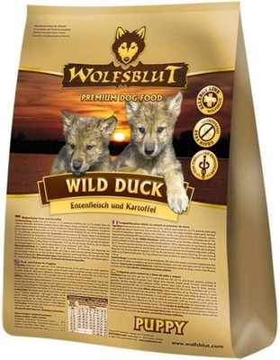 Wolfsblut Wild Duck Puppy 12,5kg getreidefrei Ente