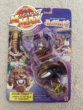 Vintage 1993 Mattel Bluebird Mighty Max Battle Cat Doom Zones MOSC MOC Sealed