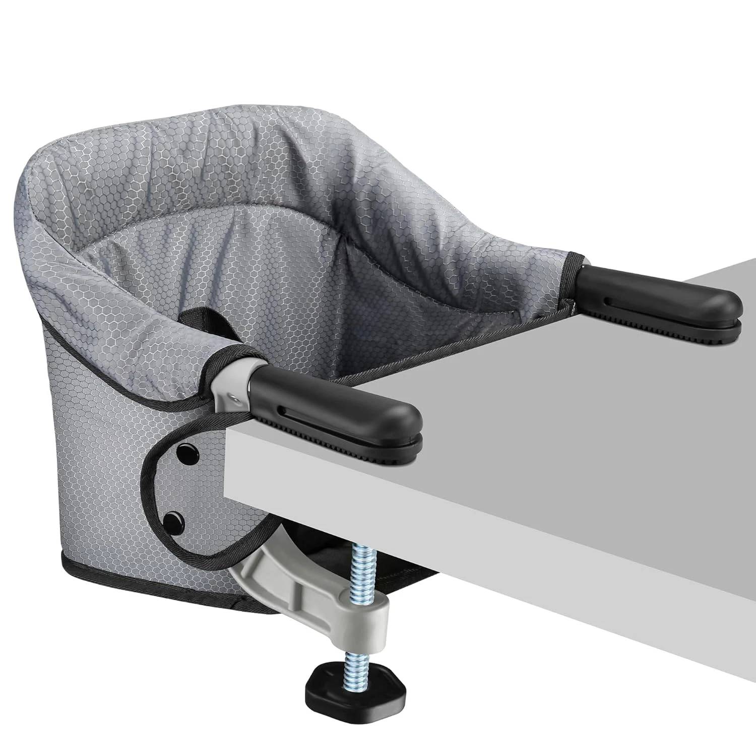 Hook on High Chair, Portable Travel Baby High Chair, Foldable Clip on Table Seat