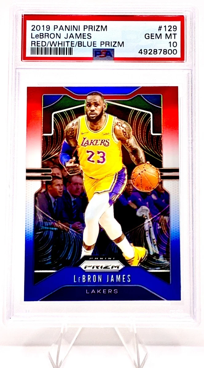 LeBron James Basketball Trading Cards 2019-20 Panini Prizm Set