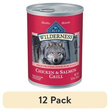 12 pack Adult Wet Dog Food Salmon & Chicken Grill 12.5-oz. Can 5.16 per gallon