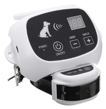 Wireless Dog Fence White Rechargeable Remote Control Electric Pet Containment