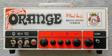 Orange Brent Hinds (Mastodon) Terror 15 W Tube Amp Head Mint w/Padded Tote Case