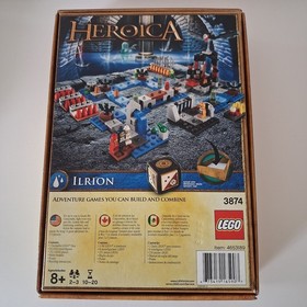 Lego Heroica Game Lot Of 3874 Ilrion 99% & 3860 Fortaan 100% Excellent Condition