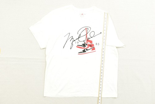 Men's Jordan Brand AJ1 1985 T-Shirt White Size 2XL XXL Air Jordan 1 - Picture 4 of 8