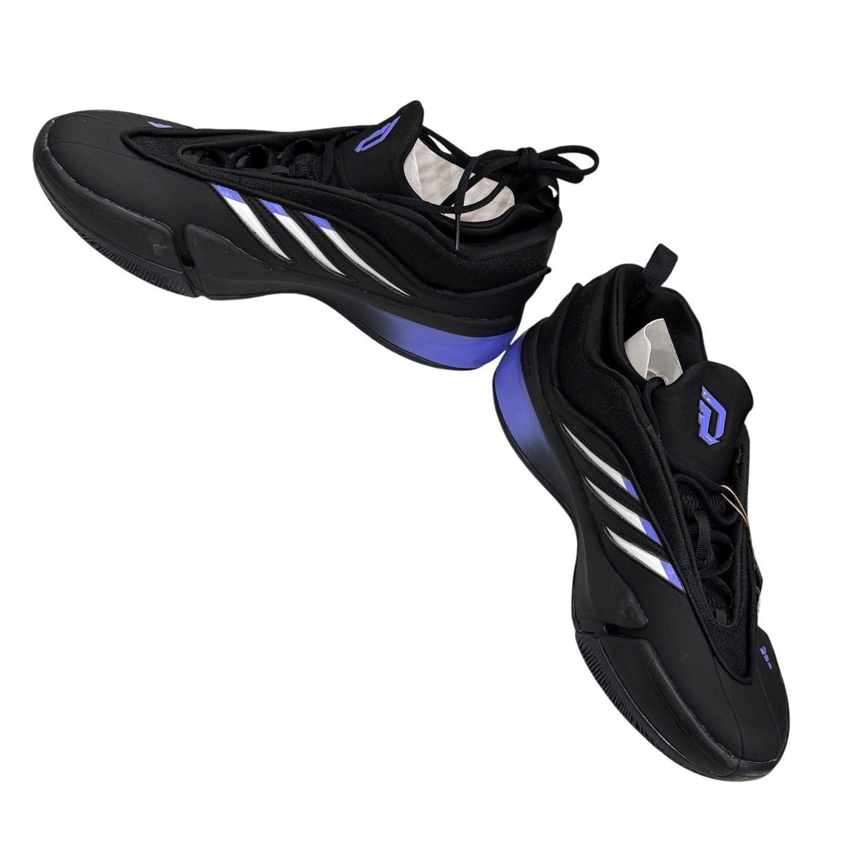 adidas Dame 9 Basketball Shoes Men's JI1938 Core Black White