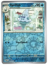 Vanillish 044/182 Reverse Holo SV04: Paradox Rift Pokemon TCG