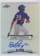 2017 Leaf Metal Draft Bubba Thompson #BA-BT1 Auto 2a9
