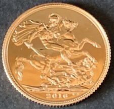 2016 Gold Sovereign Coin