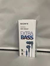 Sony Earphone Extra Bass Model MDR-XB55AP/L BLUE BRAND NEW MDRXB55AP