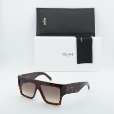 Celine CL40092I 52F Havana/Brown Gradient 60-11-145 Sunglasses New Authentic