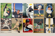Trevor Hoffman 10 dif Lot: Leaf Certified Materials, Upper Deck, Fleer Platinum+