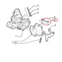 Schraube Turbolader Fiat Palio - Siena - Strada Original 7753719