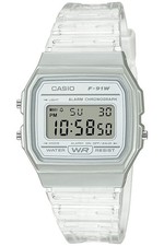 Watch Casio Collection Casio F 91WS 7JH White
