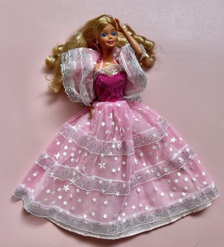 🤍 Barbie 🤍 1985 Vintage Dream Glow Puppe (2) mit Ohrringen & Ring #2248 - Bild 5 von 11